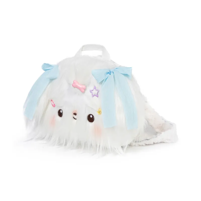 RIZHI STORE Plush Bear Backpack Unisex Multicolor-14