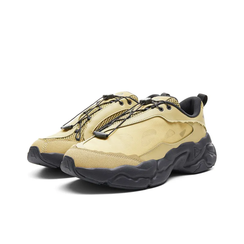 PEAK Shock Absorbers With Slip Resistant And Abrasion Resistant Properties Low Top Casual Shoes Men's Withered Green-2