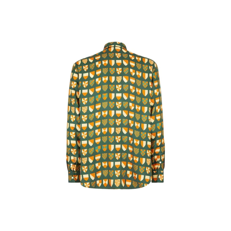 FENDI Ff Araldic print Shirt-1