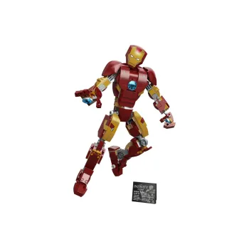 LEGO Marvel The Infinity Saga Iron Man Figure Set 76206 Red & Gold