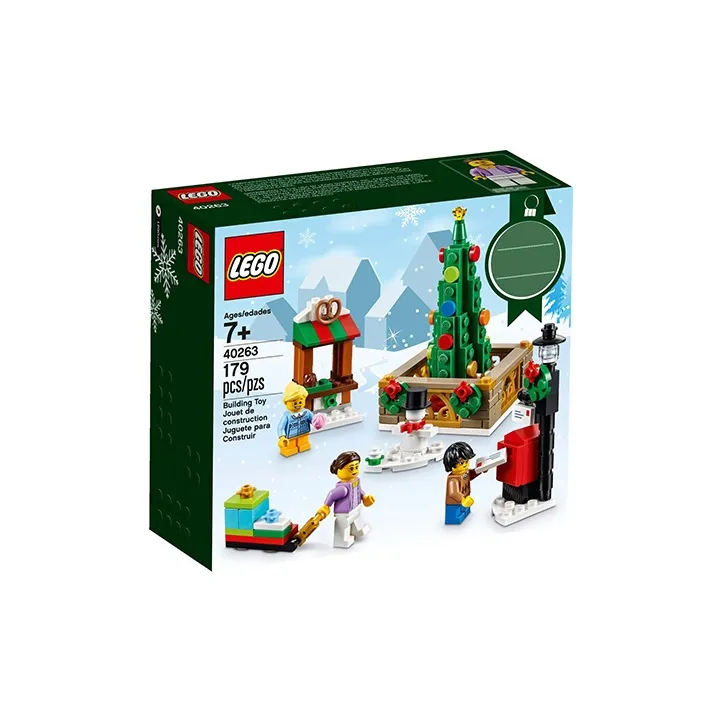 LEGO Creator Creative Versatile Collection Christmas Town Square Building Blocks 179pcs 40263-0