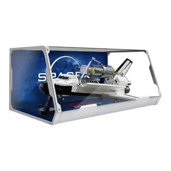 LEGO Icons United States NASA Discovery Space Shuttle & Space Collection Display Case Version A Building Blocks 10283 A