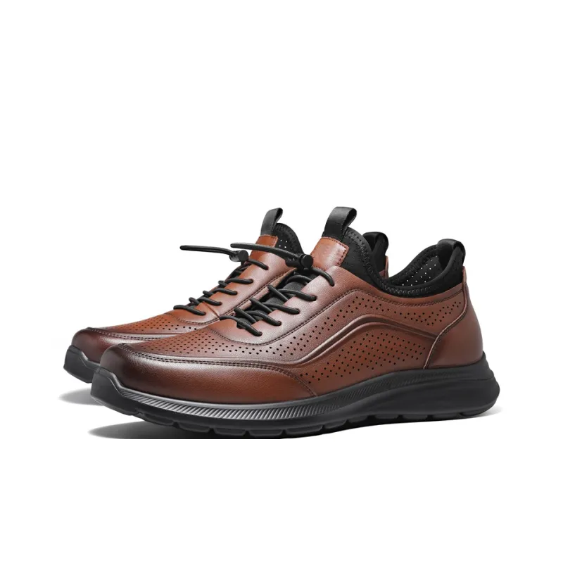 CARTELO Casual Leather Shoes Men's-9