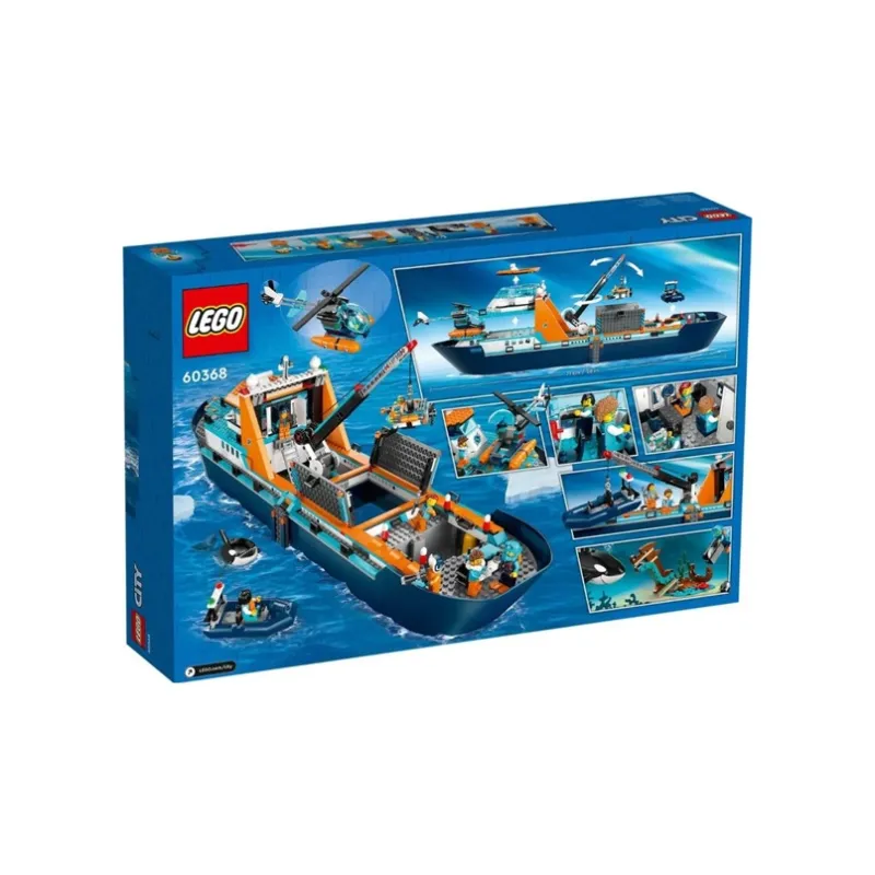 LEGO Arctic Explorer Ship Building Blocks 60368-1