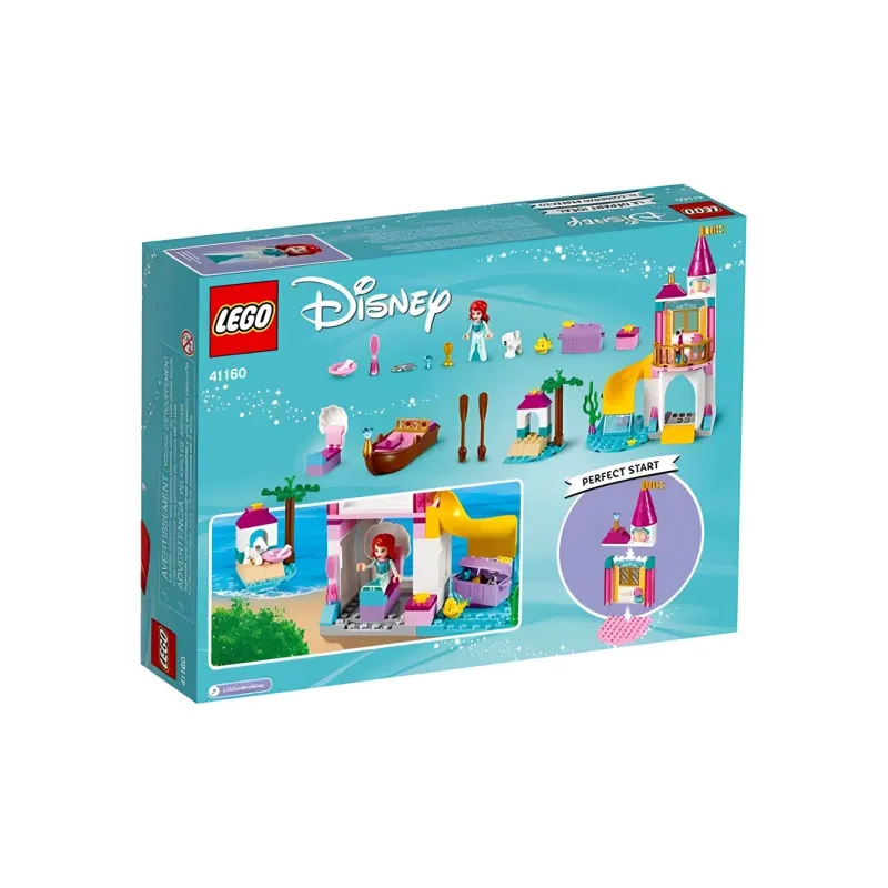 LEGO Disney Collection The Seaside Castle Of Ariel The Little Mermaid Building Blocks 115pcs 41160-3