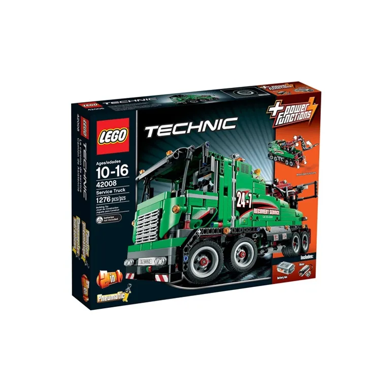 LEGO Technology Mechanical Set Technic, Rescue Truck Building Blocks 1276pcs/pzs 42008-2
