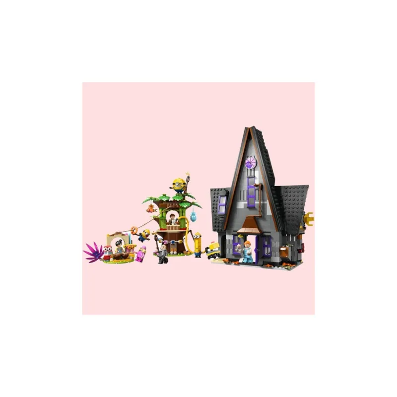 LEGO Minions And Gru's Family Mansion Building Blocks 75583-1