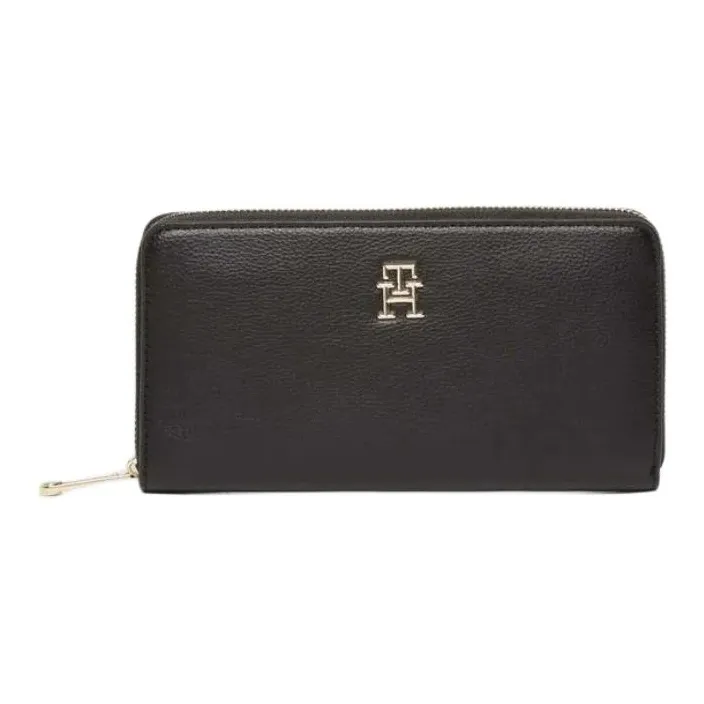 Tommy Hilfiger Polyester Wallet Regular Women's Black-0