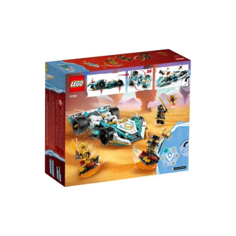 LEGO Phantom Ninja Collection Zan's Dragon Power Phantom Racing Building Blocks 307pcs 71791-3