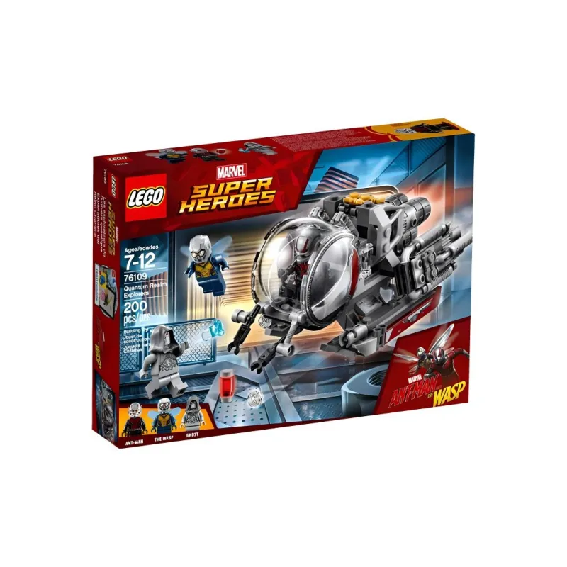 LEGO Super Hero Collection Ant Man  Boldly Venturing Into The Quantum World Building Blocks 200pcs 76109-2
