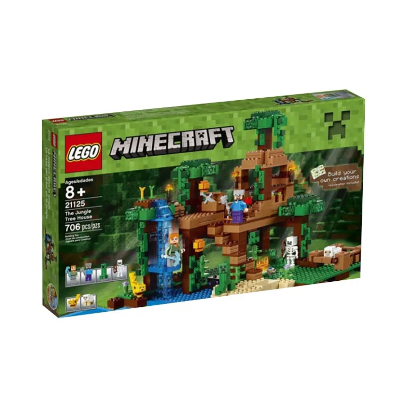 LEGO My World Collection Jungle Treehouse Building Blocks 706pcs 21125-1