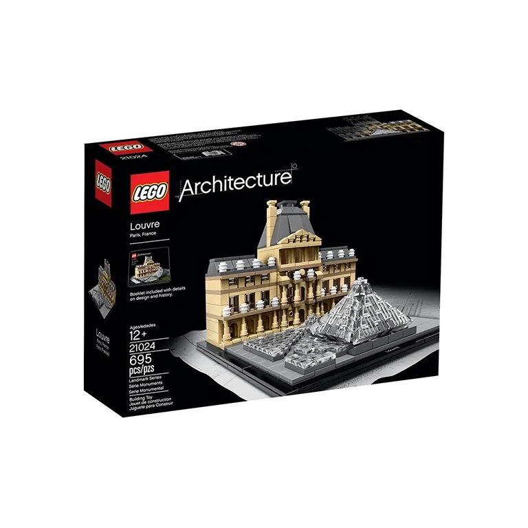 LEGO Architecture Collection Louvre Building Blocks 21024-3