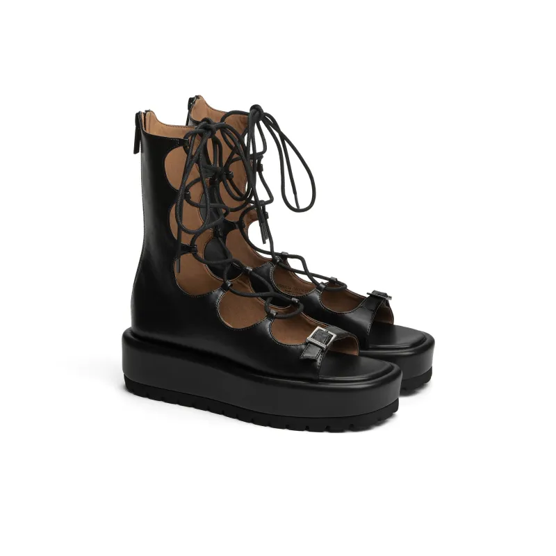 CHARLES&KEITH Small Ck Roman Sandals 5cm Women's-1