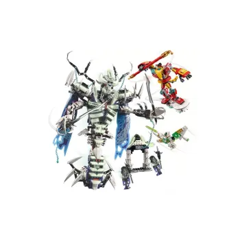 LEGO Little Monkey King Collection Qi Xiaotian Three Strikes White Bone Nightlight Mecha Building Blocks 80028
