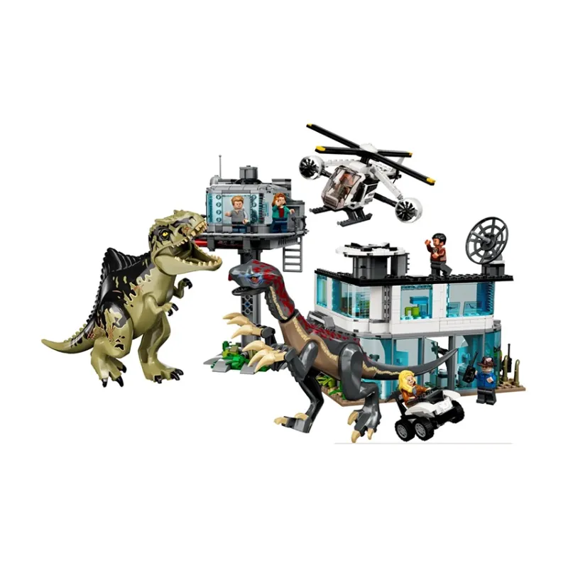 LEGO Giganotosaurus & Therizinosaurus Attack Building Blocks 76949-1