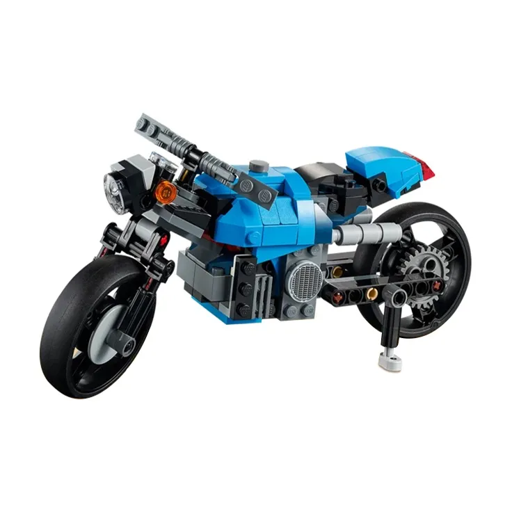 LEGO LOGO Creator Super Motorcycle Building Blocks 236pcs 31114-2