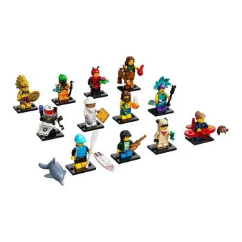 LEGO Minion Collection Figure Pulling Fun Season 21, Includes 12 Styles Building Blocks 71029