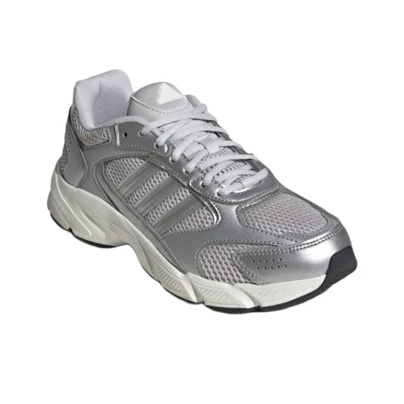 Adidas CRAZYCHAOS 2000 Anti Slip Wear Resistant Low Top Casual Shoes Women's Silver Gray-2