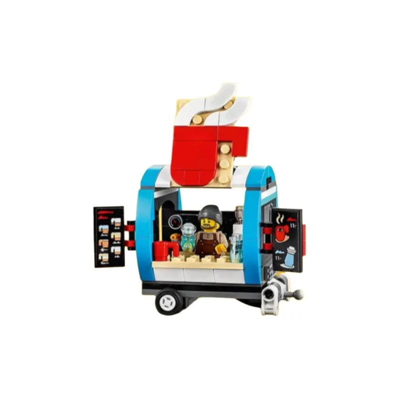 LEGO Cute Coffee Cart Building Blocks 149 40488-0
