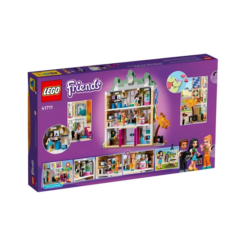 LEGO Good Friend Collection Emma's Artistic School Building Blocks 844 41711-3