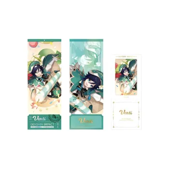 GenShin Anniversary Celebration Collection Commemorative Ticket Set Genshin Laser Tickets