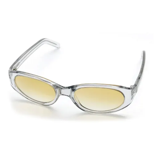 OUR LEGACY Acetate Cat Eye Sunglasses Unisex Transparent
