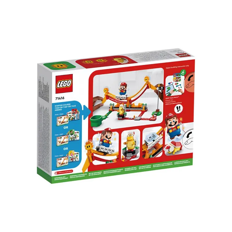 LEGO Lava Roller Coaster Building Blocks 0 300p 71416-2