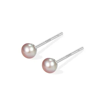 Mr. Shang High Quality 999 Fine Silver Material Fashion Stud Earrings Women's