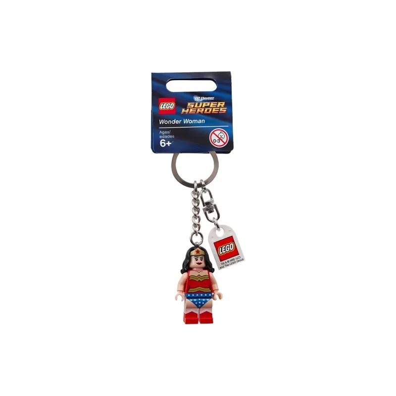 LEGO Super Hero Collection Wonder Woman Keychain Building Blocks 1 853433-3