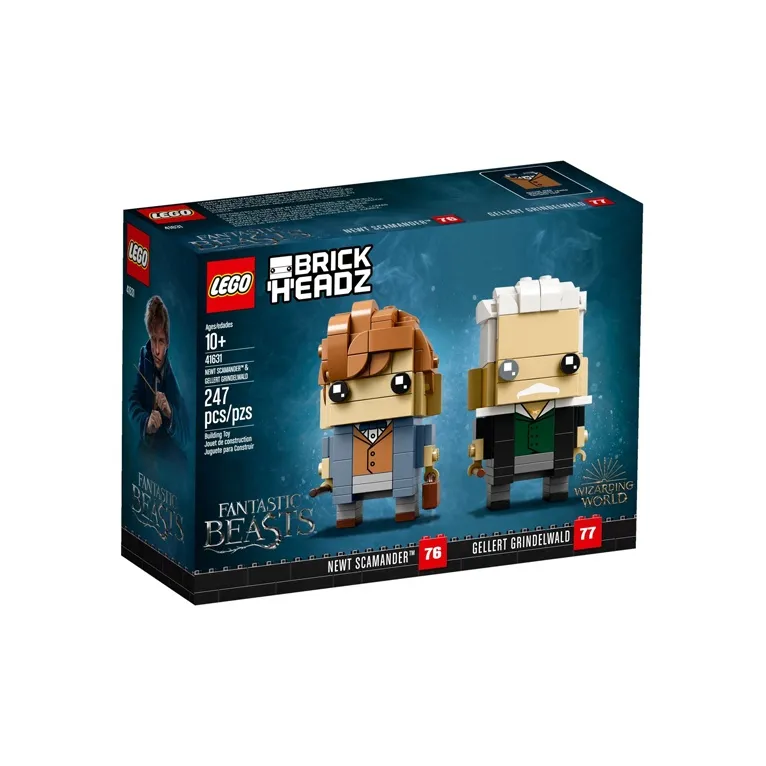 LEGO Brickheadz Newt And Grindelwald Building Blocks 247 Pcs 41631-2