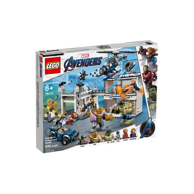 LEGO Super Hero Collection Marvel, The Avengers, Final Battle At The Base Building Blocks 76131-4