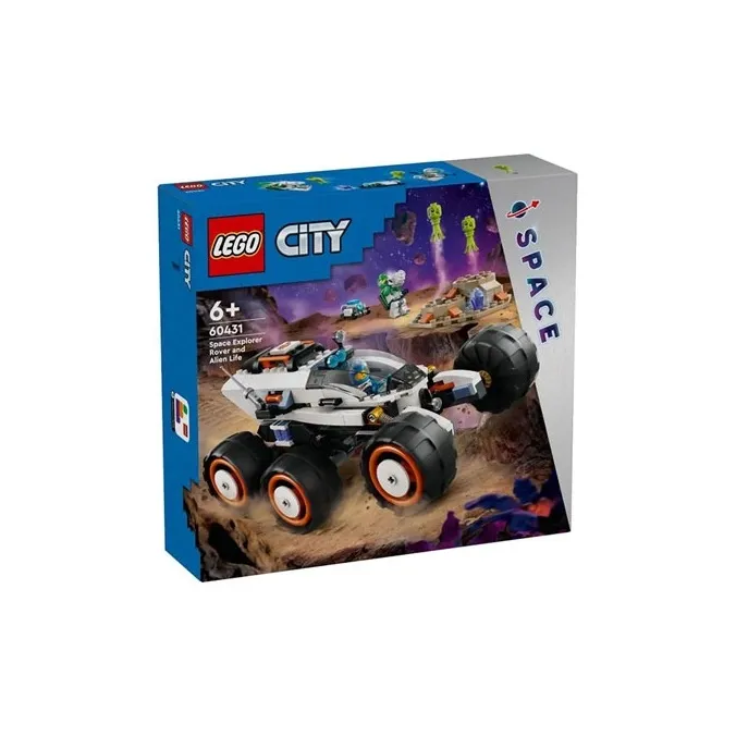 LEGO Space Explorer Rover And Alien Life Building Blocks 60431-2