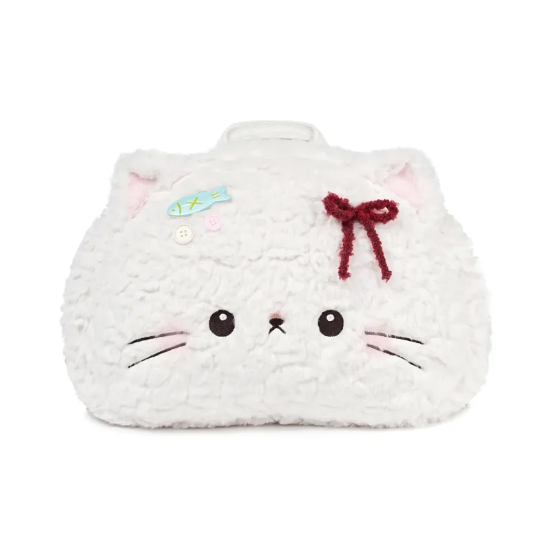 RIZHI STORE Plush Bear Backpack Unisex Multicolor-4