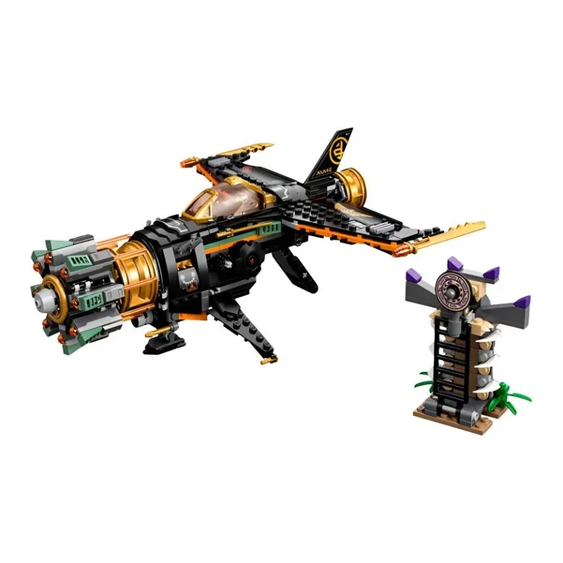 LEGO Phantom Ninja Collection Super Power Blasting Plane Building Blocks 449 71736-0