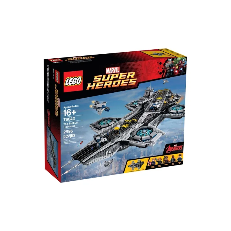 LEGO Marvel Super Heroes The Shield Helicarrier Set 76042-2