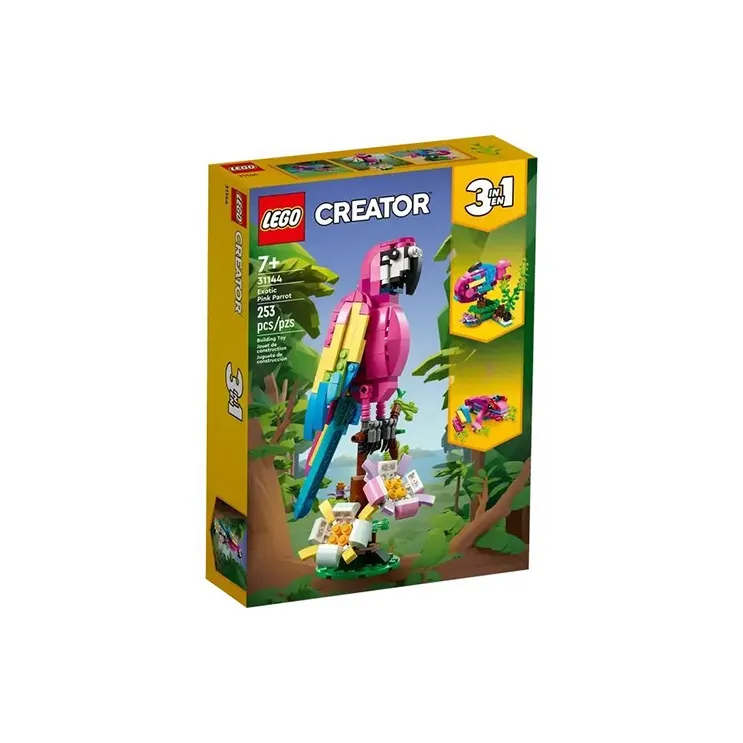 LEGO Exotic Pink Parrot Building Blocks 31144-4