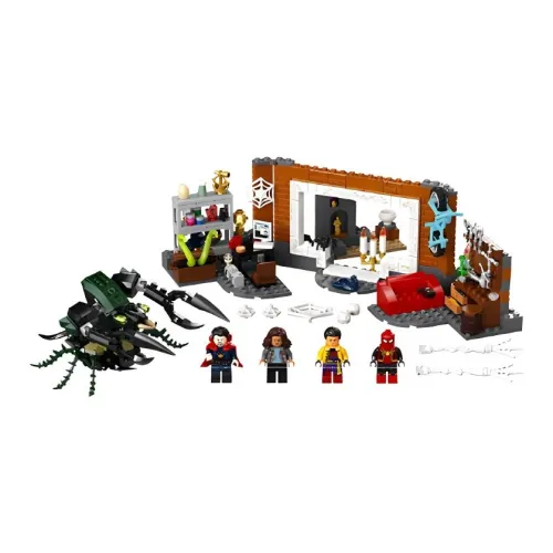 LEGO MARVEL Spider Man In The Sanctum Studio Building Blocks 355 Pcs 76185
