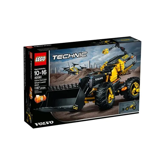 LEGO Technology Technic Volvo Concept Wheeled Excavator Building Blocks 1167 42081-1