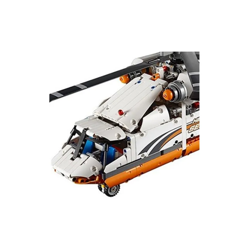 LEGO Technology Mechanical Set Heavy Duty Dual Rotor Transport Helicopter Building Blocks 42052-3