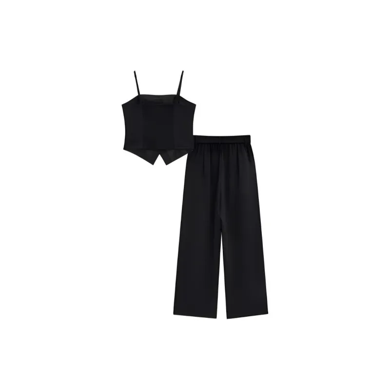 Love To Serve Casual Suit Women's Black-1