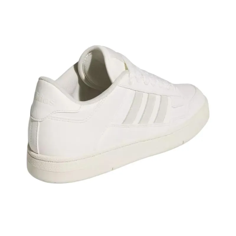 Adidas Court Slip Resistant Breathable Low Top Skateboard Shoes Women's White-3