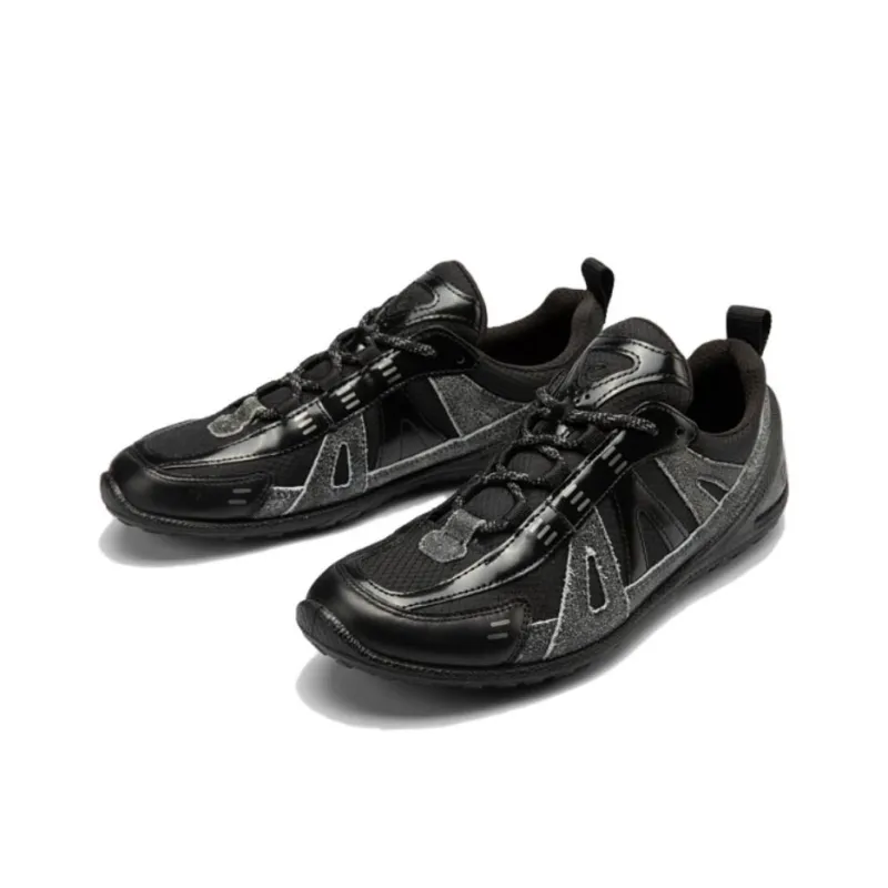 Natacha x Ecco BIOM LITE Low Top Outdoor Shoes Women's Black Gray-2