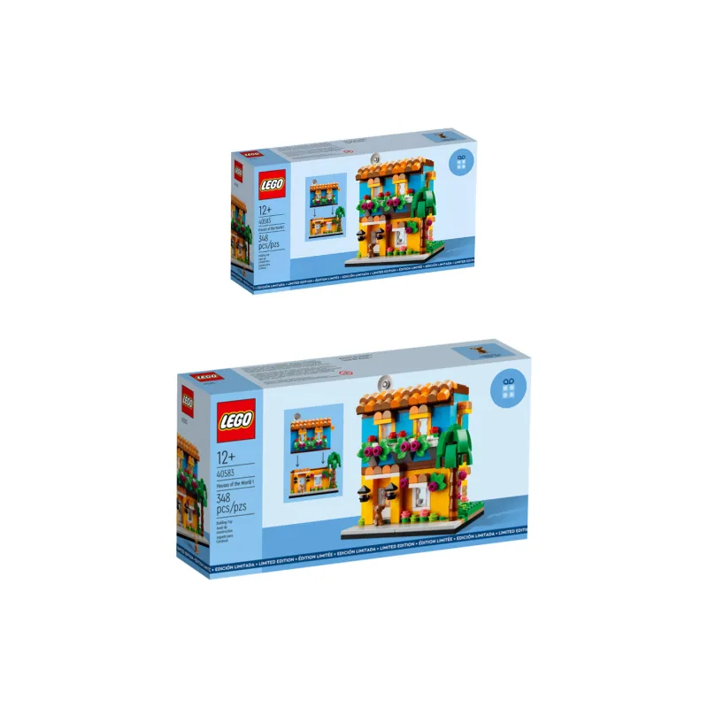 LEGO Architecture Collection World House Building Blocks 348pcs 40583-1