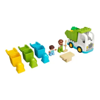 LEGO Collection Trash Classification Eco Friendly Car Building Blocks 19pcs 10945