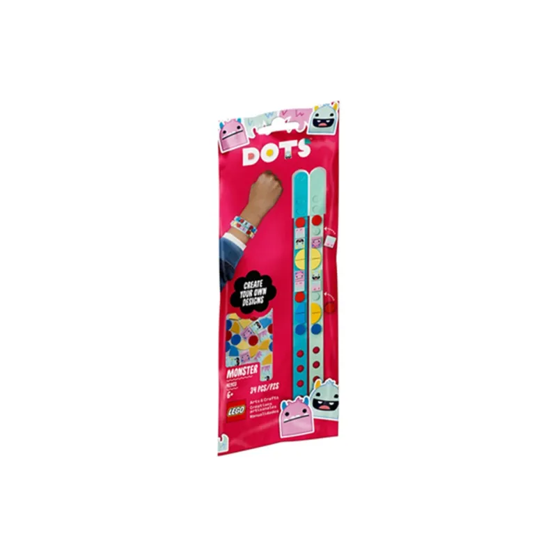 LEGO DOTS Series Monster Style Wristband Building Blocks 41923-2