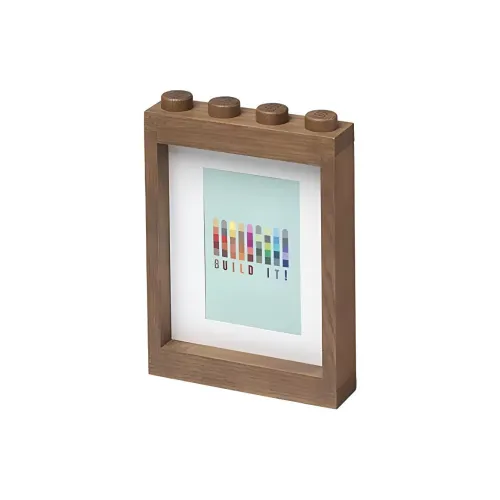 LEGO Wooden Picture Frame – Dark Oak 5007110