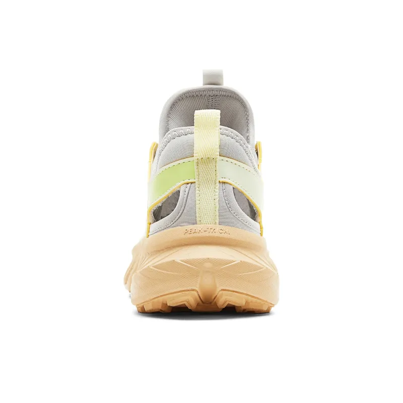 PEAK Cushioning Rebound Wear-Resistant Breathable Slip-Resistant Low-Top Running Shoes Women's Tea Green-4