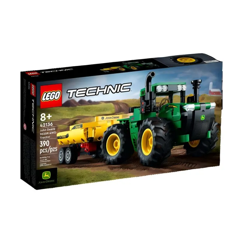 LEGO John Deere 9620R 4WD Tractor Building Blocks 42136-1