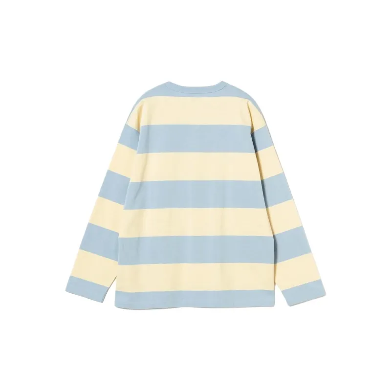 Beams T Shirt Men's Yellow Blue-1