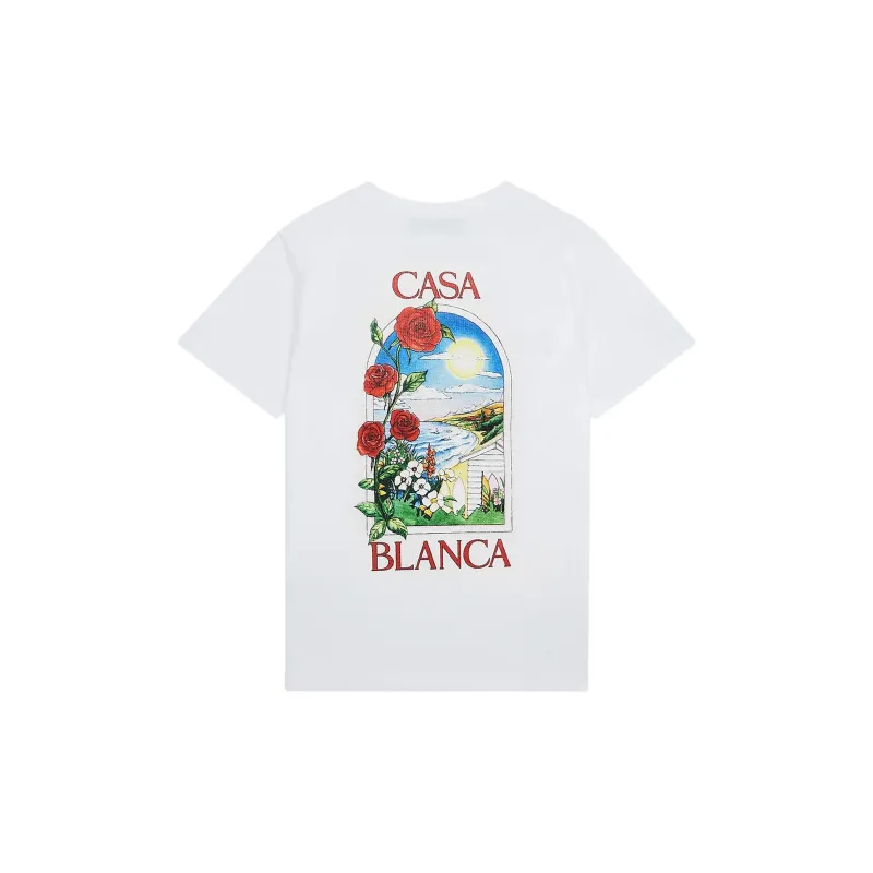 CASABLANCA La Days Printed T Shirt-1